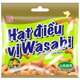 Hạt điều vị Wasabi 40g